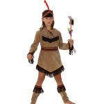 Dguisement peau - rouge fille 10 - 12 ans