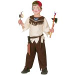 Dguisement sioux garon 110cm, 3 - 4 ans