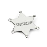 Etoile de shriff mtal