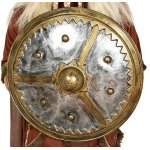 Grand bouclier guerrier rond 61 cm