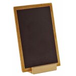 Grande ardoise sur pied 15cm, or (x1)