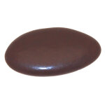 Grande boite 1kg de dragées chocolat extra 58% - couleur marron - choco brillant Grande boite 1kg de dragées chocolat extra 58% - couleur marron - choco brillant