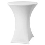 Destockage, housse pour mange - debout en spandex 110x80cm, blanc