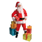 Kit complet d�guisement p�re no�l pro deluxe, adulte