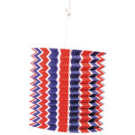 Lampion france tricolore 13cm