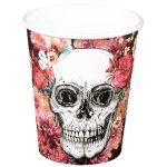 Lot de 10 gobelets day of the dead halloween 21cl