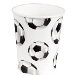 Lot de 10 gobelets football