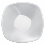 Lot de 3 saladiers en plastique carr 3l, blanc