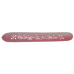 Lot de 5 ballons banni�res g�antes mari�s bordeaux