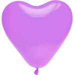 Lot de 8 ballons coeur 35cm, lilas