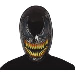 Masque alien noir avec dents