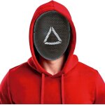 Masque gamer noir, triangle Masque gamer noir, triangle