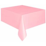 Nappe plastique rectangle, rose