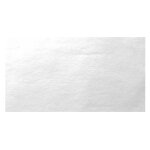 Nappe rectangle en tissu intiss�, blanc rectangle