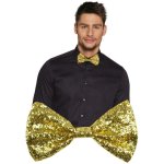 Noeud papillon or brillant