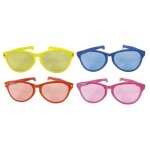 P'tit clown re10869 - lunettes plastique g�antes (avec verres), la paire