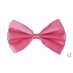 P'tit clown re11893 - noeud papillon tissu, rose fluo