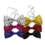 P'tit clown re11916 - noeud papillon sequins (coloris assortis)