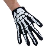 P'tit clown re13725, gants courts adulte squelette