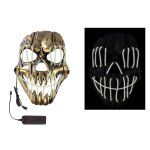 P'tit clown re15008 - masque monstre, lumineux � led