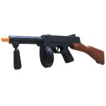 P'tit clown re15533 - mitraillette sulfateuse de gangster 50cm