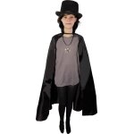 P'tit clown re16233 - cape enfant avec col noir 90cm