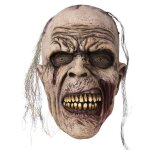 P'tit clown re16748 - masque latex intgral de zombie
