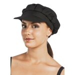 P'tit clown re17118 - casquette gavroche adulte, tissu noir