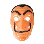 P'tit clown re18041 - masque braqueur, dali