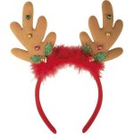 P'tit clown re19434, serre - t�te renne de no�l avec brillants