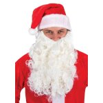 P'tit clown re20162 - barbe de p�re no�l luxe, blanc