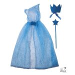P'tit clown re21002 - set d�guisement enfant princesse bleue
