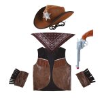 P'tit clown re21010 - set dguisement enfant cowboy