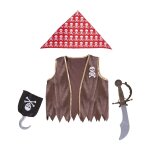 P'tit clown re21011 - set d�guisement enfant pirate