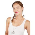 P'tit clown re21080 - boucles d'oreilles boules � facettes