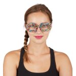 P'tit clown re21083 - lunettes fantaisie  strass multicolore