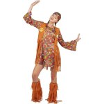 P'tit clown re21110 - dguisement hippie femme taille s / m