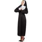 P'tit clown re21143 - dguisement bonne soeur adulte taille s / m