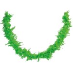 P'tit clown re21607 - boa en plumes d'1m80 vert