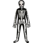 P'tit clown re22071 - dguisement de squelette masqu enfant 5 / 6 ans