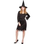 P'tit clown re22112 - déguisement de sorcière noire taille s / m P'tit clown re22112 - déguisement de sorcière noire taille s / m