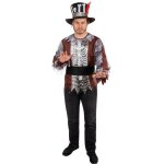 P'tit clown re22138 - dguisement squelette vaudou taille l / xl