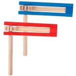 P'tit clown re22396, crcelle en bois