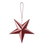 P'tit clown re22627 - lot de 3 �toiles 3d 30 cm rose gold � suspendre