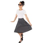 P'tit clown re22692 - set dguisement annes 50 noir
