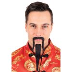 P'tit clown re22706 - barbe et moustache de mandarin, noire