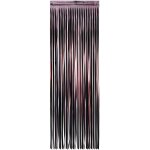 P'tit clown re22745 - rideau lam� chocolat / noir mat