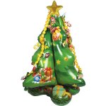 P'tit clown re22813, grand ballon alu sapin 145 cm � poser