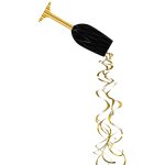 P'tit clown re22846 - coupe de champagne alv�ol�e or � suspendre