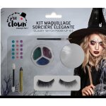 P'tit clown re22949 - kit maquillage de sorci�re chic